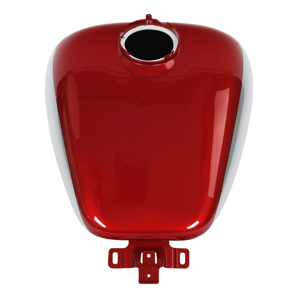 Fuel Gas Tank for Harley Road Glide King (2008–2024) Wicked Red Barracuda Silver