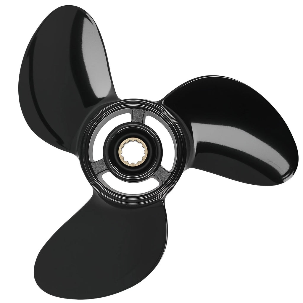 3 Blade Propeller for Mercury Tohatsu 4-6hp (48-812950A02, Aluminum)