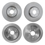 Set of 4 Brake Disc Rotors for Infiniti Q70 Q70L QX70 Nissan Murano M56 M35h