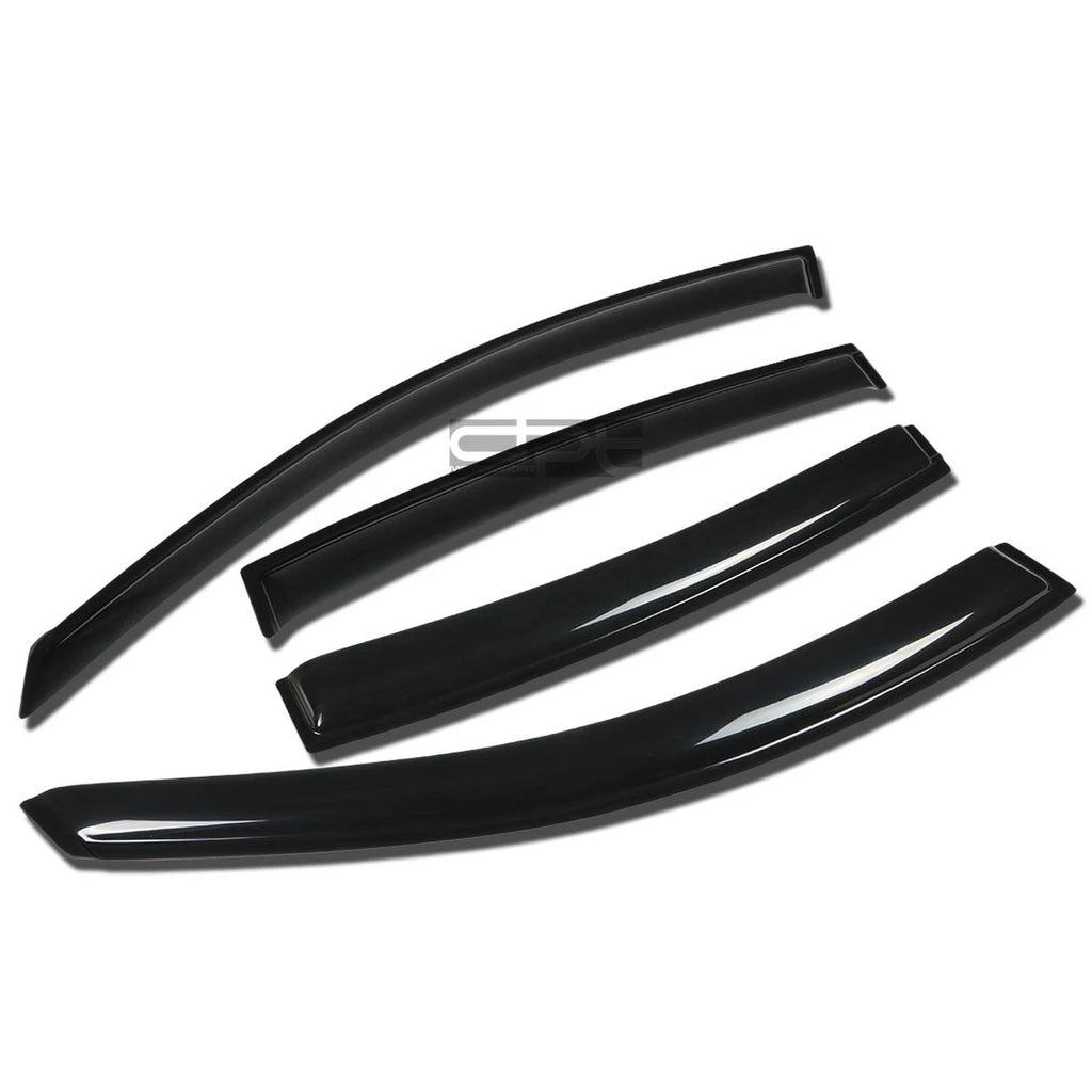 2X Smoke Tint Side Window Visor for Nissan Maxima (2004–2008)