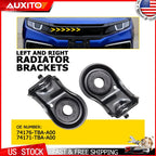 Set of 2 Radiator Upper Mount Brackets for Honda Civic (2016–2020)