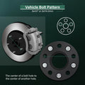 2X 15mm Hub Centric Wheel Spacers 5x4.5 12x1.25 for Infiniti G35 G37 Q50 Q60 Q70 (2003–2020)