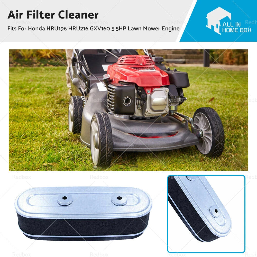 Air Filter Cleaner for Honda HRU196 HRU216 GXV160 (5.5HP)
