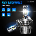 2X NOVSIGHT 9003 H4 LED Headlight Bulbs 60000LM 6500K Bright White