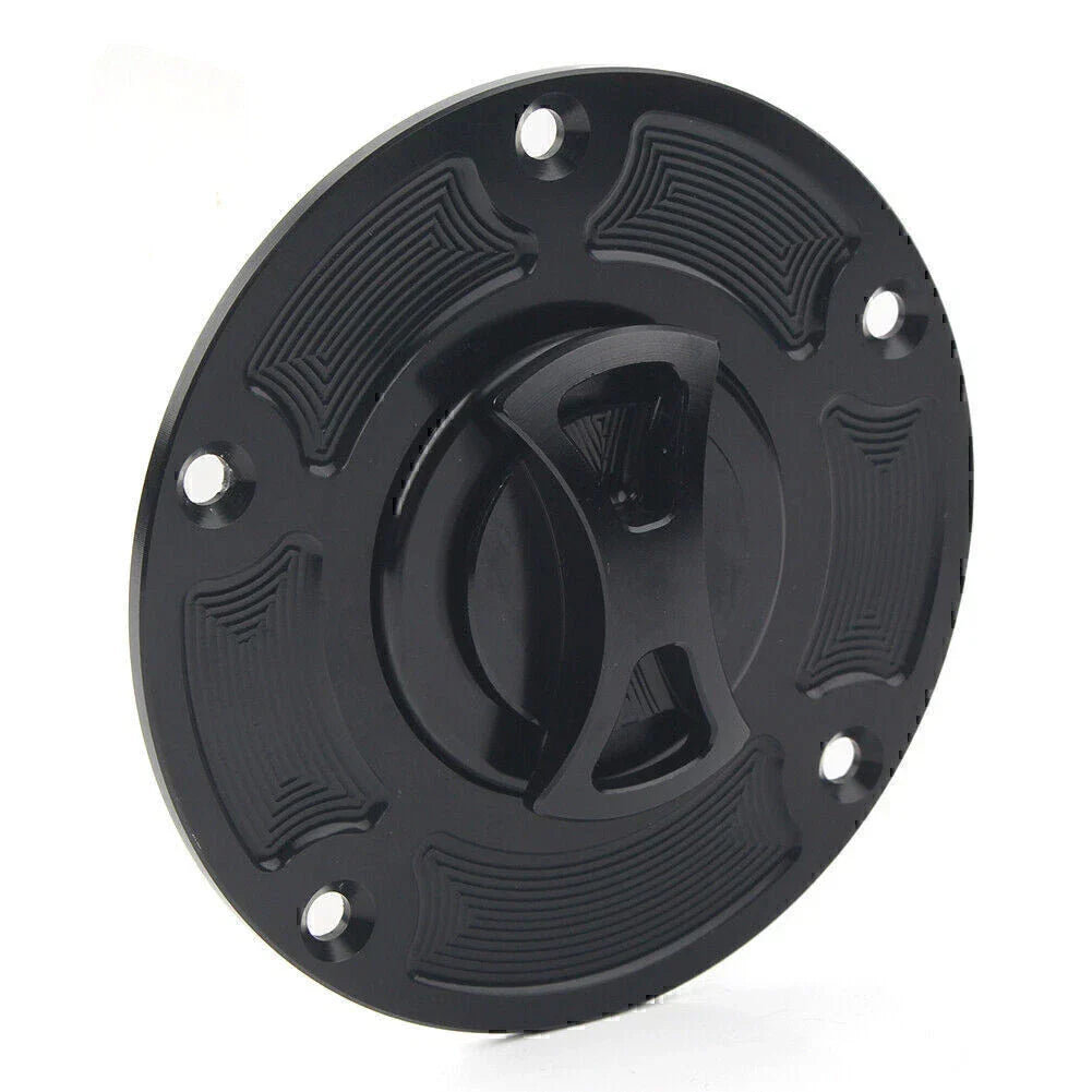 Black Fuel Gas Tank Cap Cover for Ducati Panigale 899 959 1199 1299 (2012-2020)