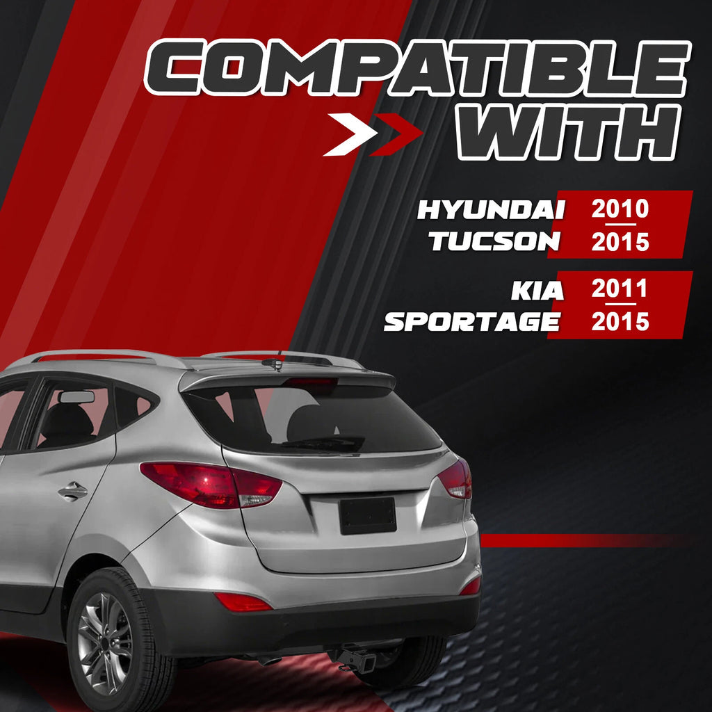 2" Trailer Tow Hitch for Hyundai Tucson (2010–2015) / Kia Sportage (2011–2015)