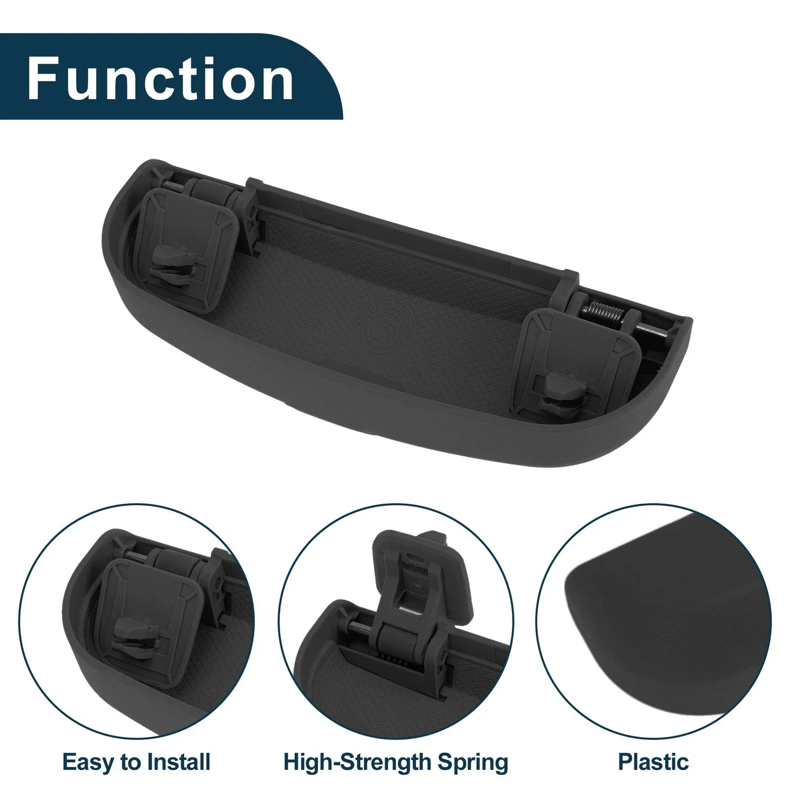 Sunglasses Case for BMW X1 (2010 - 2024) Eyeglasses Holder Storage Box Black