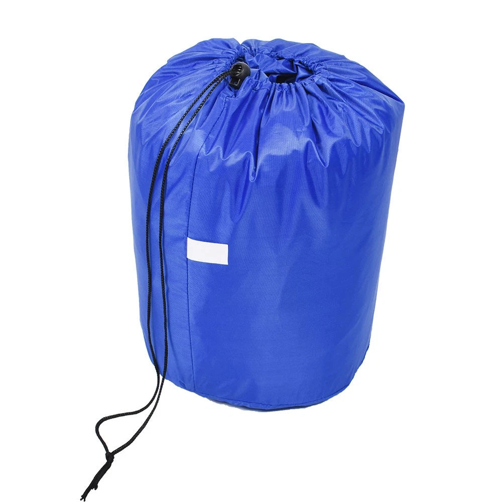 Boat Cover for V-Hull 17ft-19ft (Waterproof, Trailerable, Dark Blue)