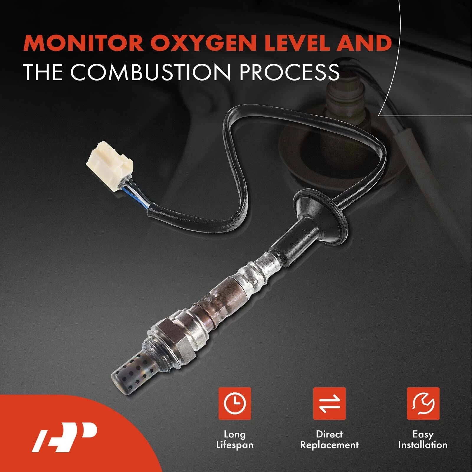 Downstream Rear O2 Oxygen Sensor for Toyota RAV4 (2006–2012) V6 3.5L Gas