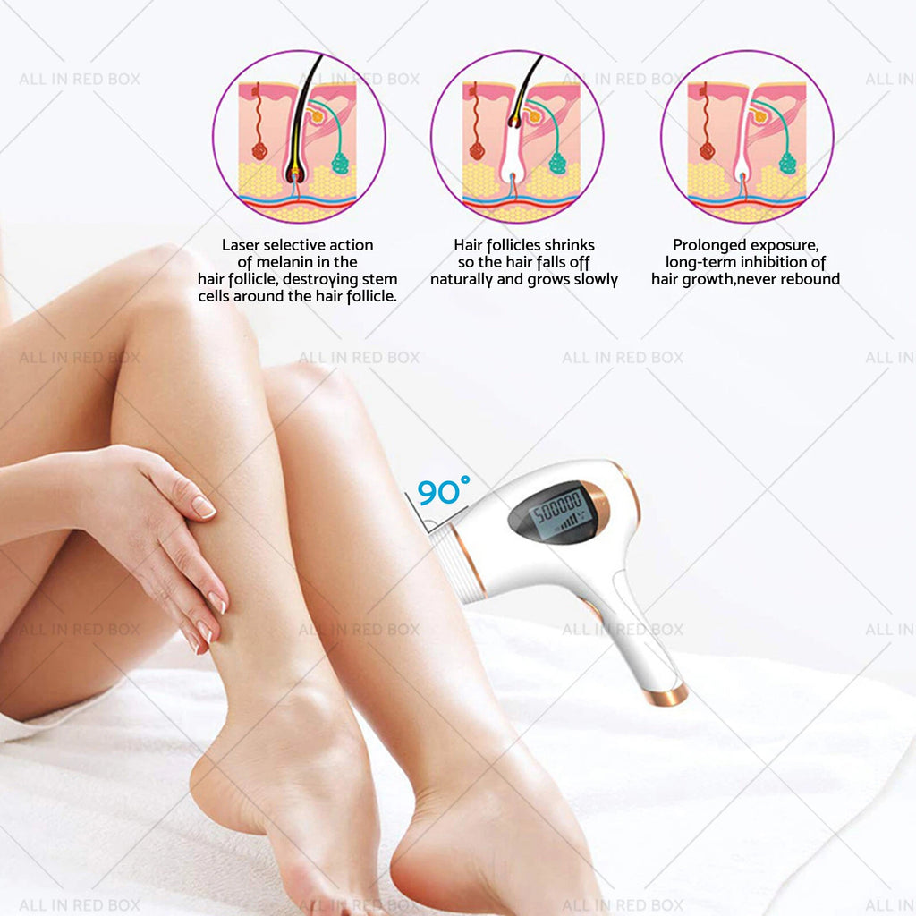 Laser Hair Removal Epilator for Women - Permanent Hair Removal Machine