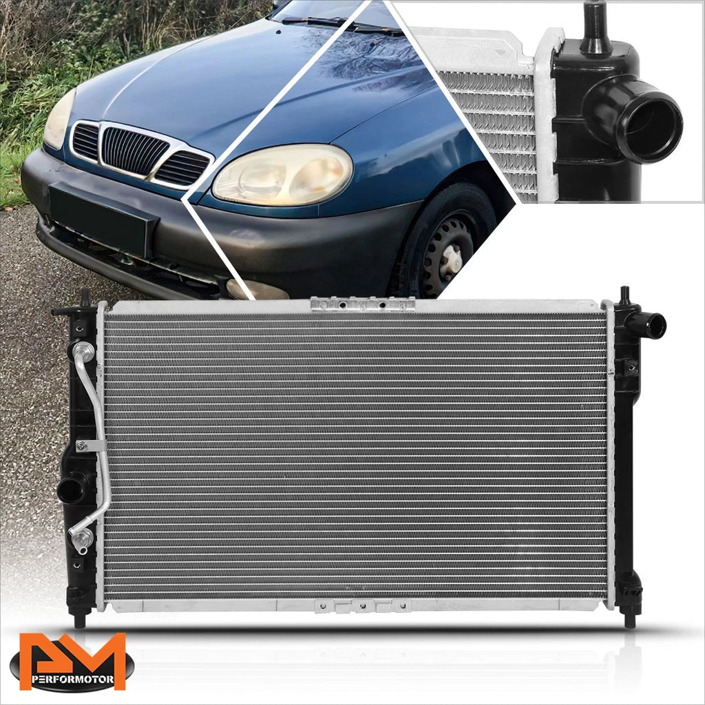 Aluminum Core Cooling Radiator for Daewoo Lanos (1999–2002) DPI-2386