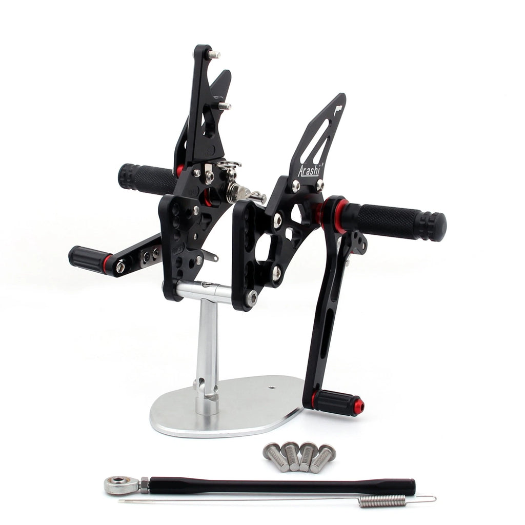 Rearset Rear Set for Suzuki GSXR1000 (2005–2006) Black