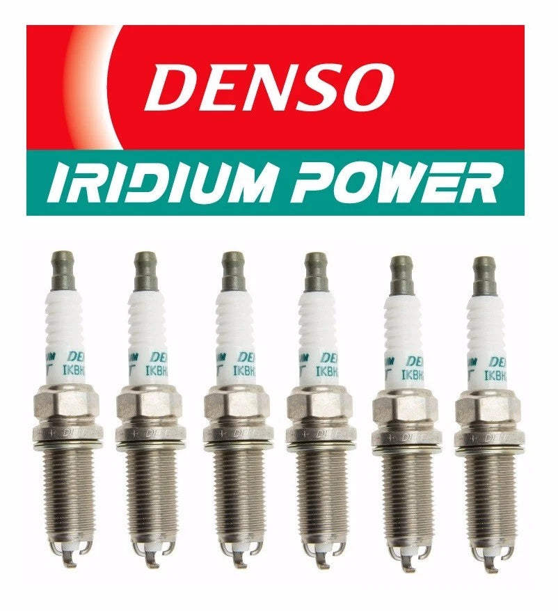 Set of 6 Denso Iridium TT Spark Plugs IKBH20TT/4705 for Lexus V6