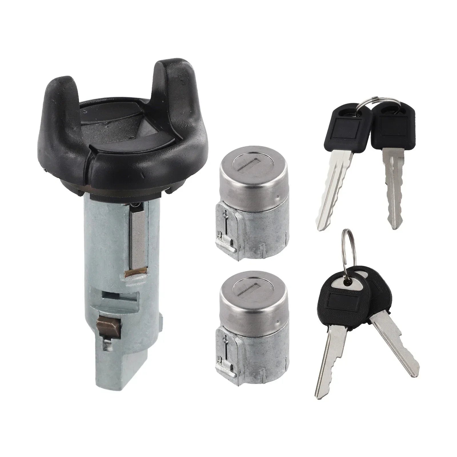 2 x Door Lock Cylinders and Keys for Chevy/GMC