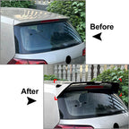 Rear Window Roof Spoiler Wing for VW Golf MK7 MK7.5 (2013-2021)