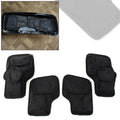 Black Hard Saddle Bags Trunk Organizer for Harley Electra Glide (1996-2023)