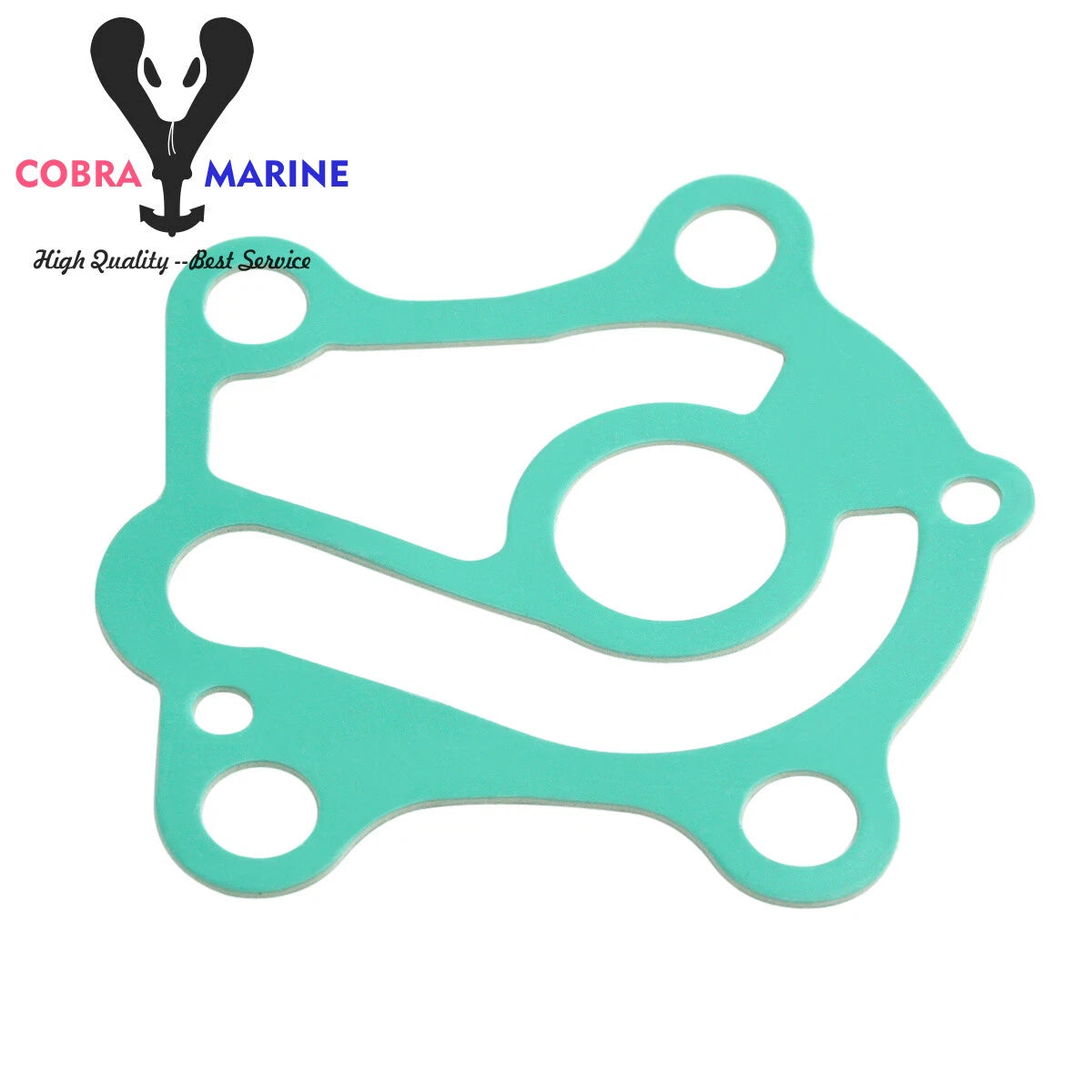 Outboard Water Pump Impeller Kit for Yamaha 15/30Hp (6J8-W0078-A2, 6J8-W0078-A2-00)