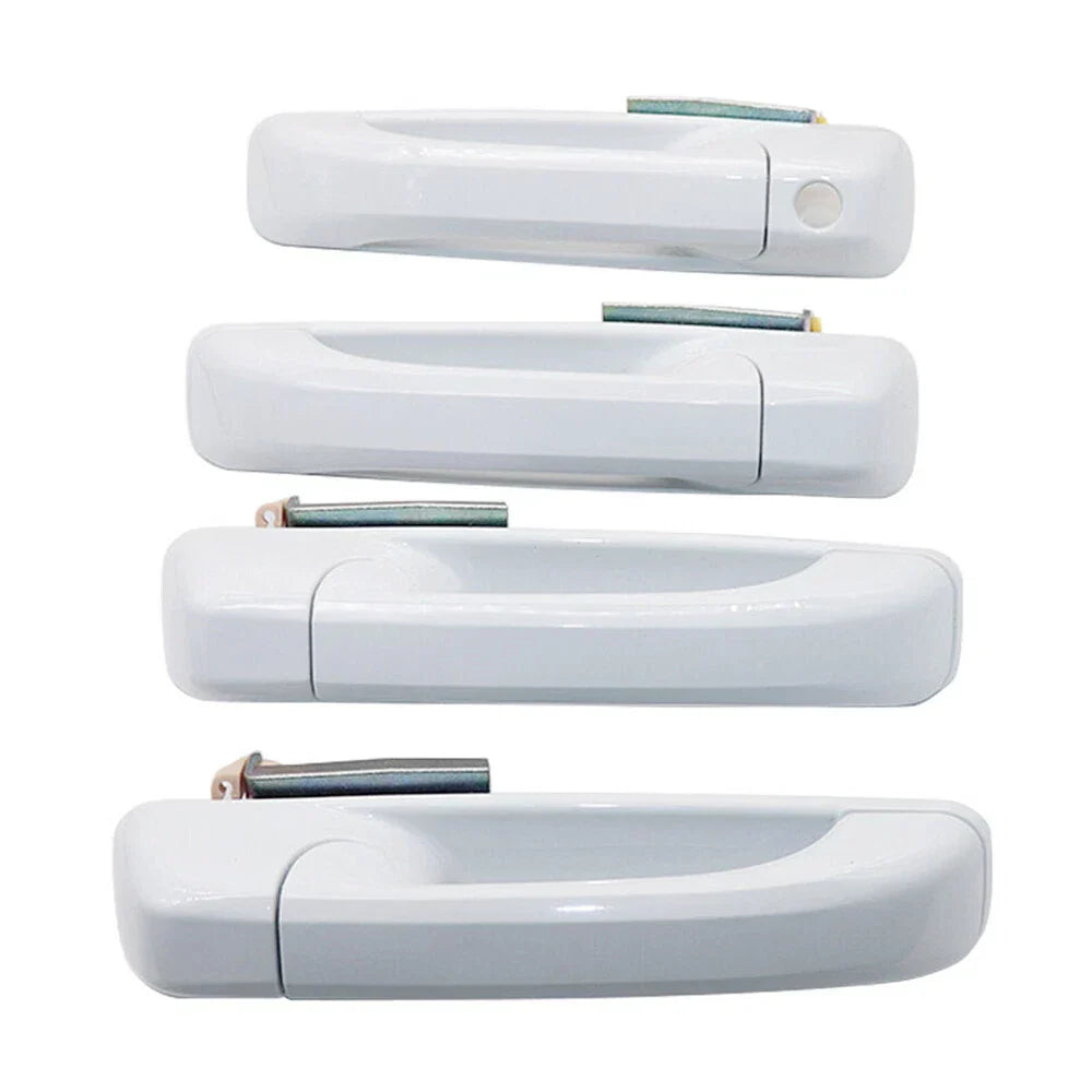 Bright White Door Handles for Dodge Ram 1500 2500 3500  - 4x