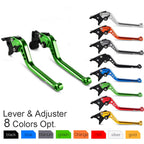 Long Clutch Brake Levers for Kawasaki Ninja ZX10R (2004–2005), ZX12R (2000–2005)