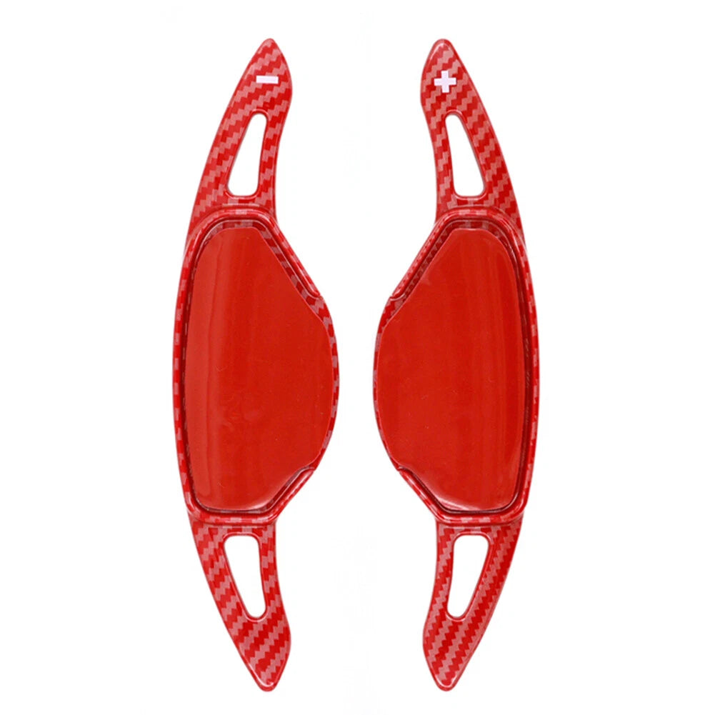 Carbon Red Steering Wheel Shift Paddle for Nissan Infiniti Mitsubishi