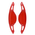 Carbon Red Steering Wheel Shift Paddle for Nissan Infiniti Mitsubishi