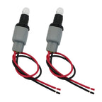 2X Front Flasher Marker Lamp Socket Bulb Plug for Ford Maverick (2022–2023)