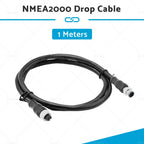 NMEA2000 Drop Cable 5-Core Female to Male for Marine Boat (1m)