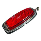 Flush Mount LED Tail Lights Pair with Chrome Bezels for 1941–1948 Chevy Cars