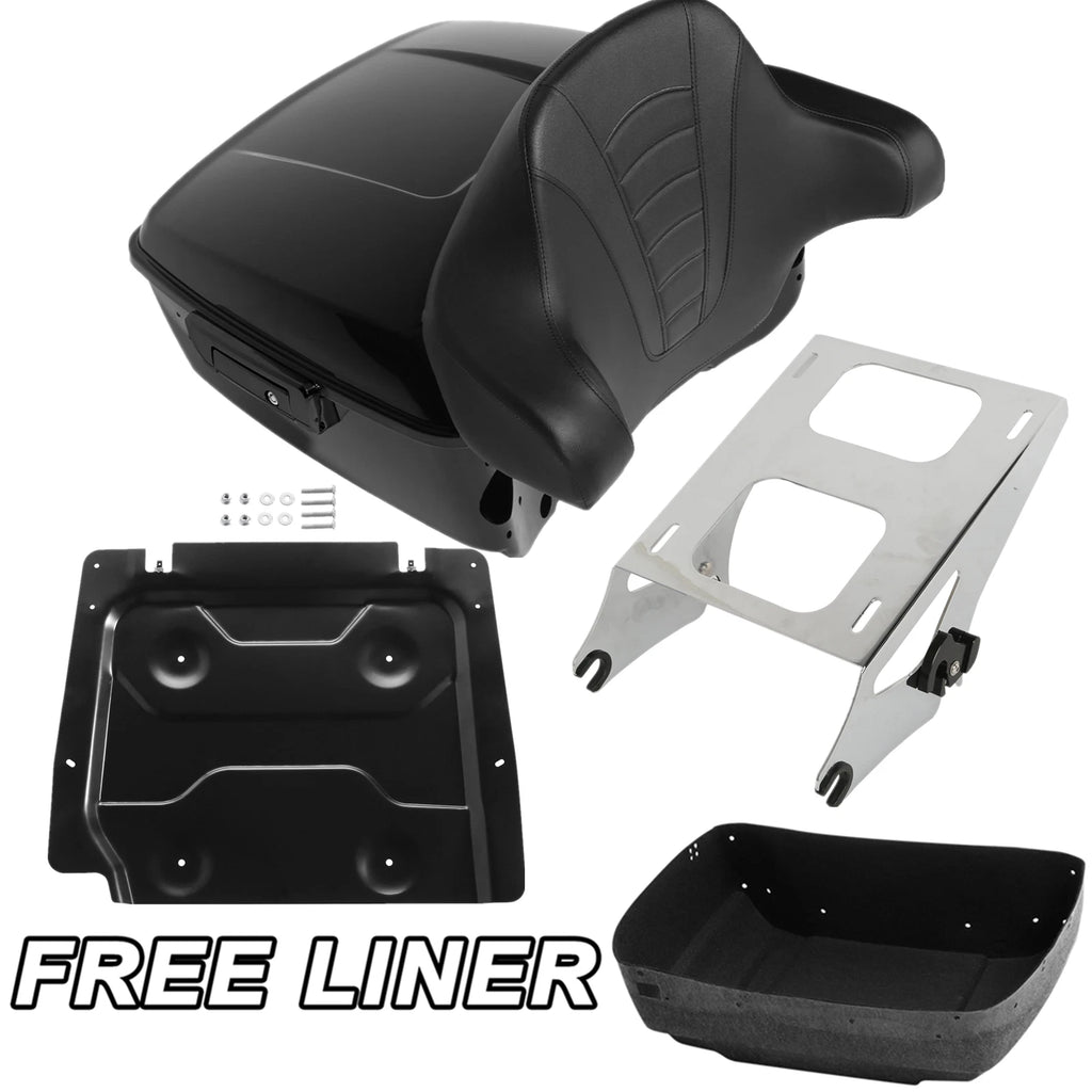 Trunk Pad Mount Rack Plate for Harley Touring (2014–2023)