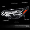 LED Headlight Lamp Assembly for Nissan Sentra (2020–2022)