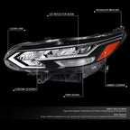 LED Headlight Lamp Assembly for Nissan Sentra (2020–2022)