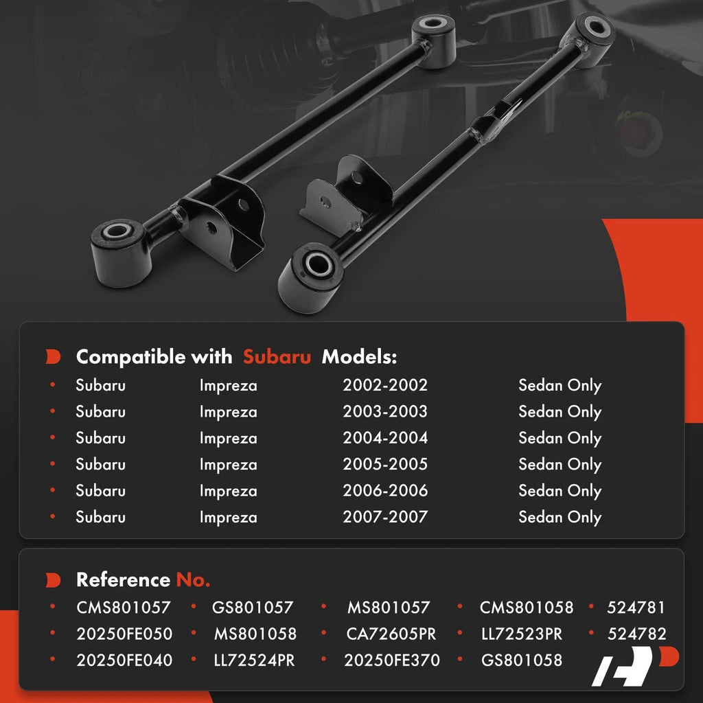 2X Rear Lateral Arm for Subaru Impreza (2002-2007)