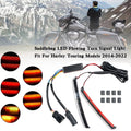 Saddlebag LED Flowing Turn Signal Light for Road Glide FLHR CVO (2014–2022)