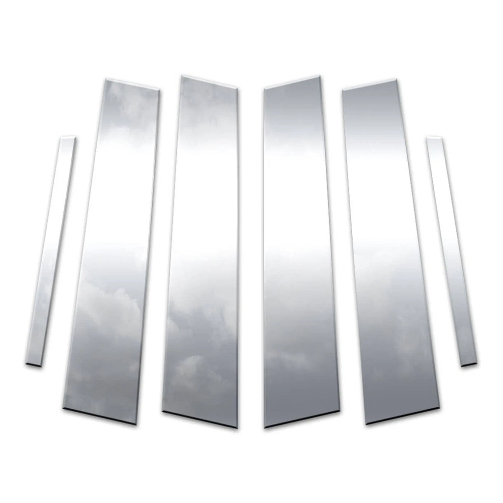 Diamond Grade 6pc Stainless Steel Pillar Post Covers for 2019-2024 Lexus ES