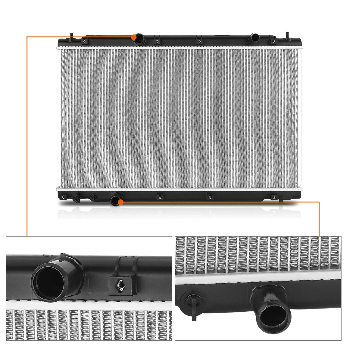 Aluminum Core Cooling Radiator DPI-13644 for Honda CR-V (2017–2019)