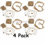 Set of 4 Carburetor Rebuild Kits for Johnson Evinrude V4 Looper (120-140 HP)