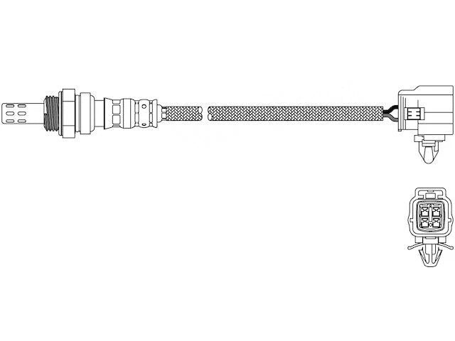 Downstream Oxygen Sensor for Mazda 6 (2009–2013) KV517TH OE B1S2