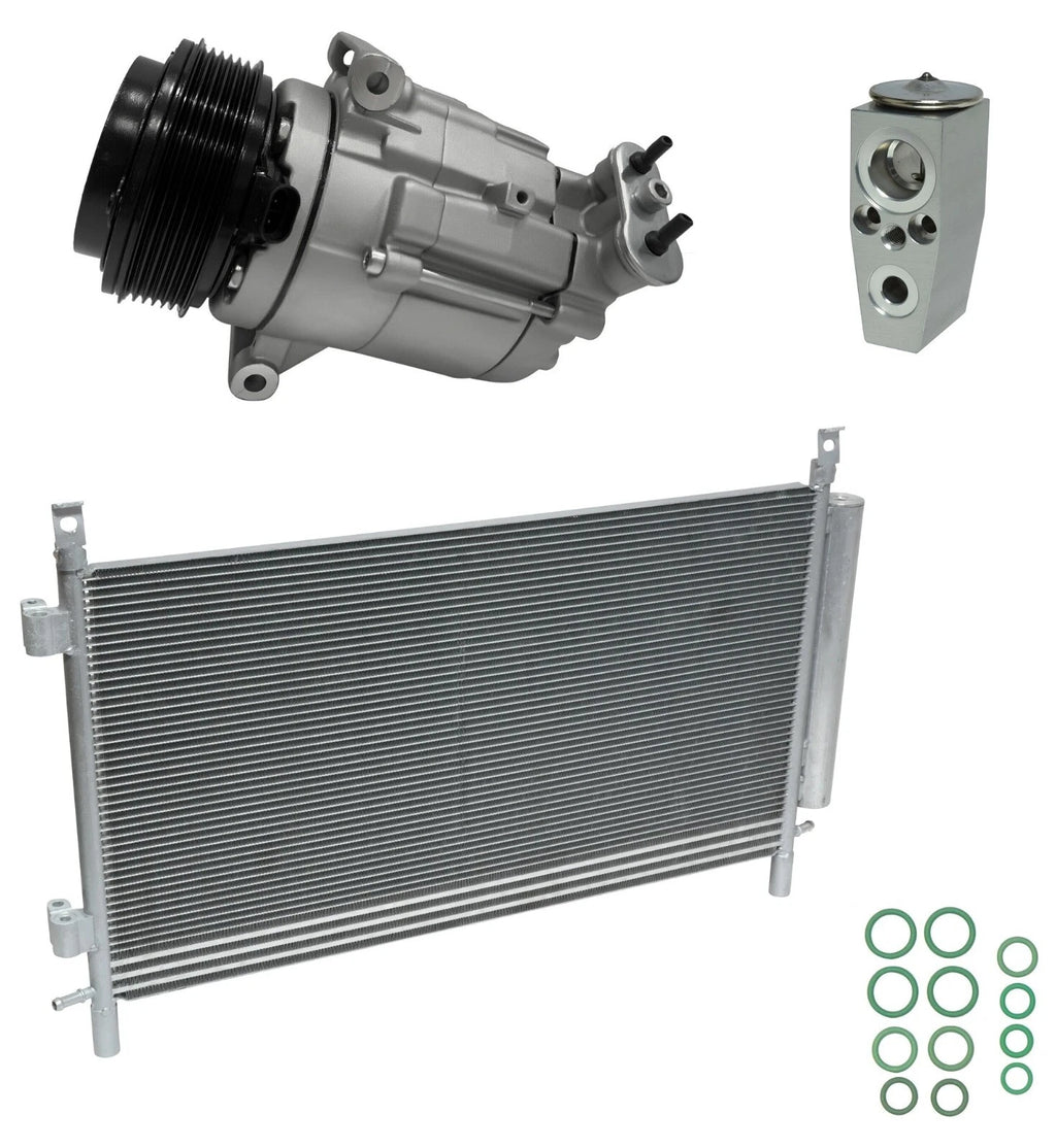 AC Compressor Kit With Condenser for Chevrolet Camaro 3.6L (2010-2010)