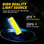 2X T10 LED License Plate Light Bulbs for AUXITO (168, 2825, 194)