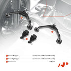 Set of 4 Front Upper Control Arms & Ball Joints for Ford F-150 F-250 (1997–2003)