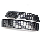 Set of 2 Front Bumper Lower Outer Grille Inserts for Audi Q7 (2010–2015)