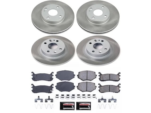 Brake Pad and Rotor Kit for Mazda Miata (JS373KV)