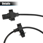 2 x Front Left & Right ABS Wheel Speed Sensors for Honda Civic (2006-2011)