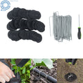 Set of 201 Garden Stakes for Landscape Use with Gasket Washer Caps