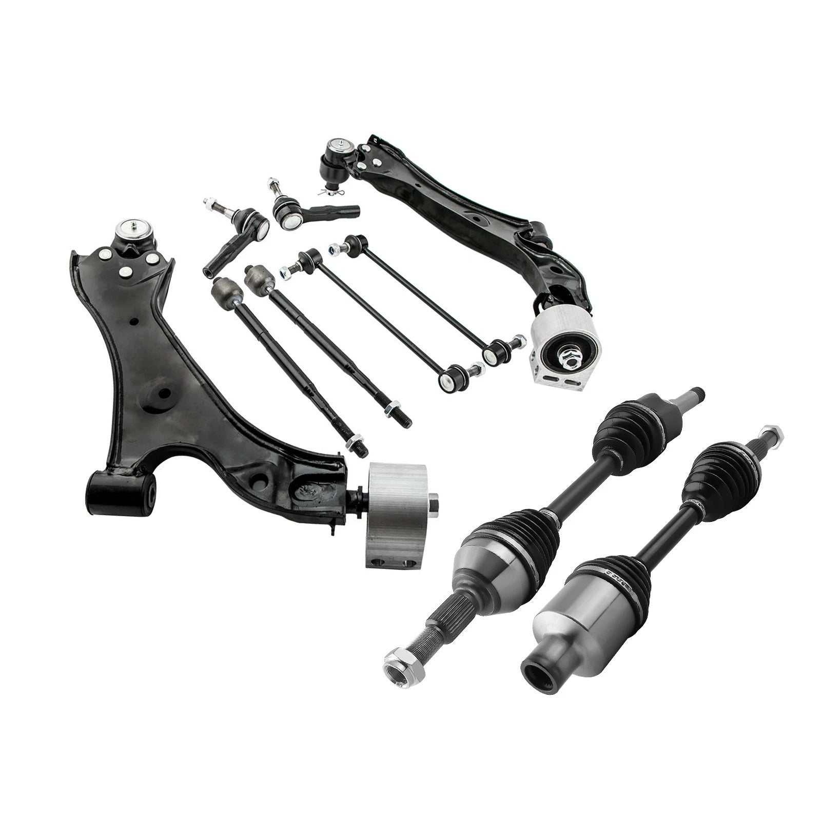 Front Lower Control Arms w/CV Axle for Chevy Equinox Terrain (2010–2016)