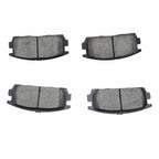 Ceramic Rear Brake Pads for Chevy Equinox (2007–2017) GMC Terrain (2010–2017)