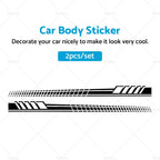 Racing Stripe Graphics Vinyl Decal for