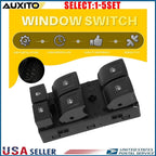 Front Left Window Control Switch for Chevy Silverado GMC Sierra 1500 (2014–2018)