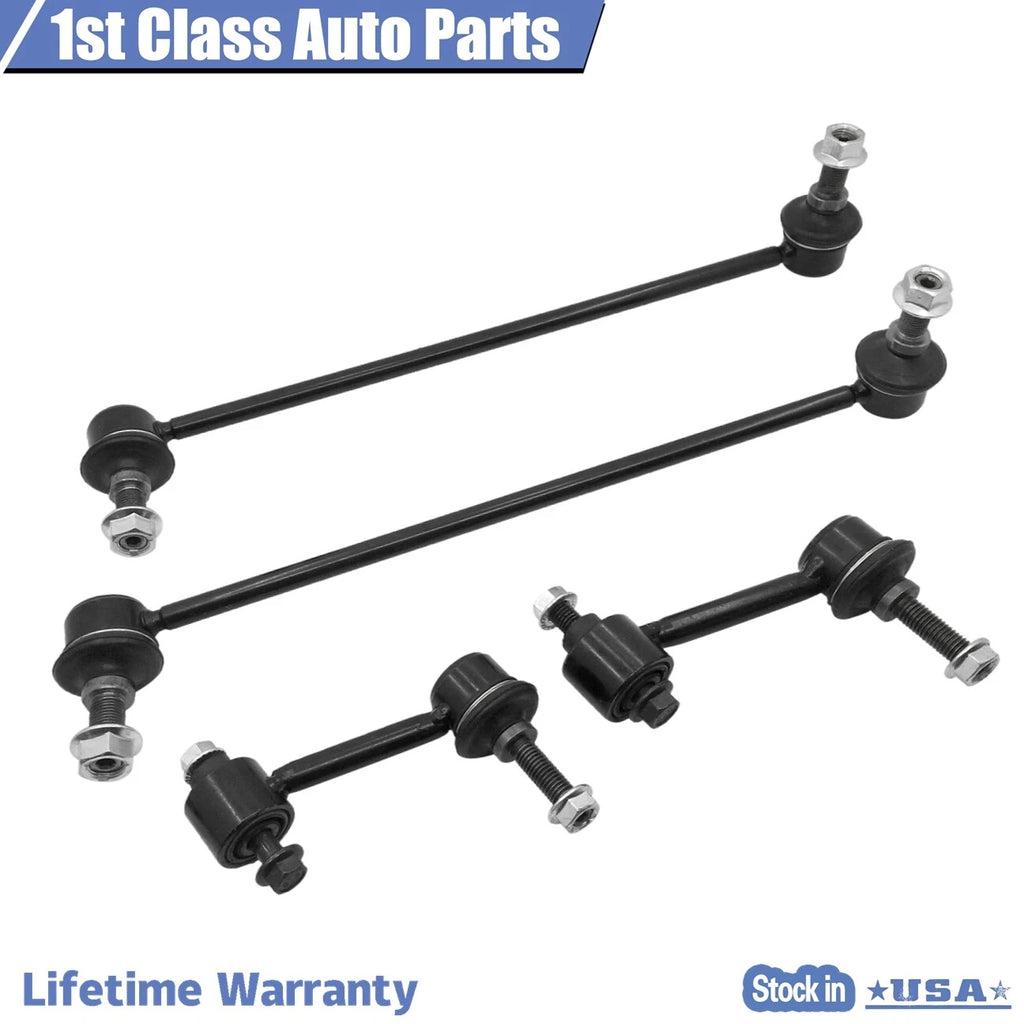 Set of 4 Front Suspension Rear Sway Bar Links for Audi A3 Quattro (2006–2014)