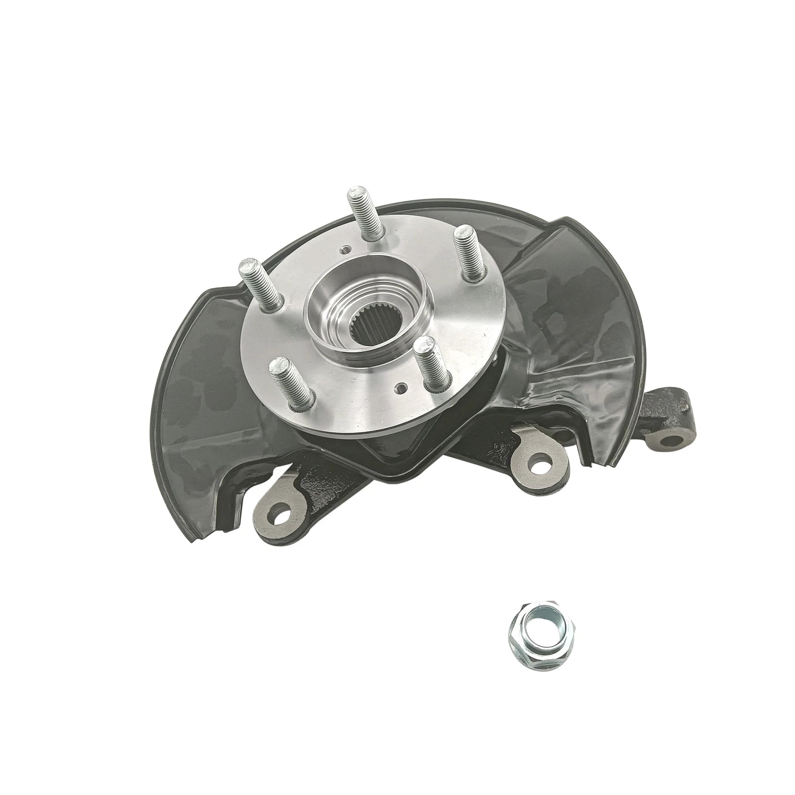 Front Right Steering Knuckle & Wheel Hub Bearing Assembly for Honda Civic